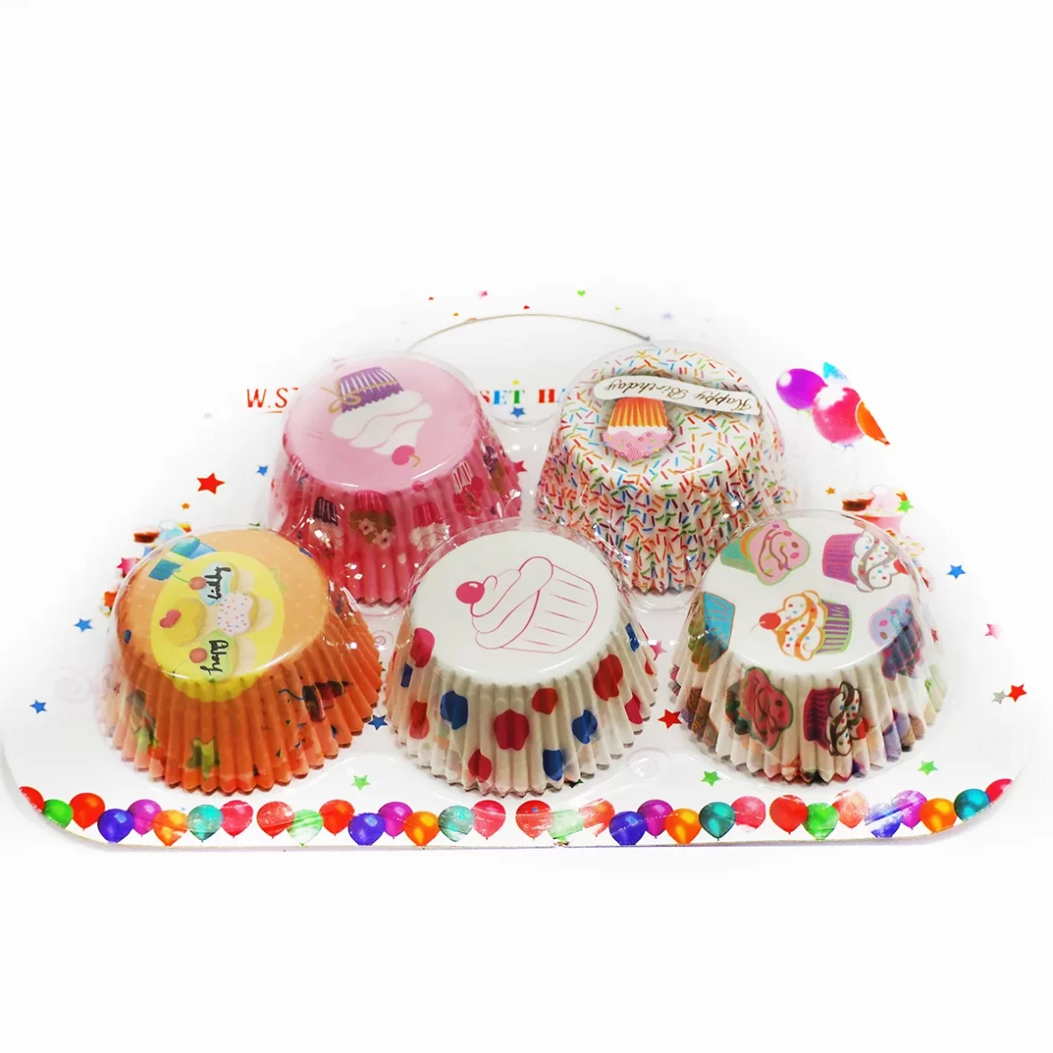 Set 120 forme briose multicolore