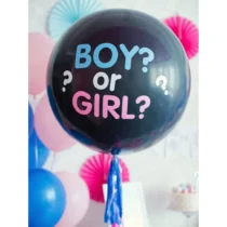 1928-balon-latex-gender-reveal-boy-or-girl-cu-confetti-90-cm