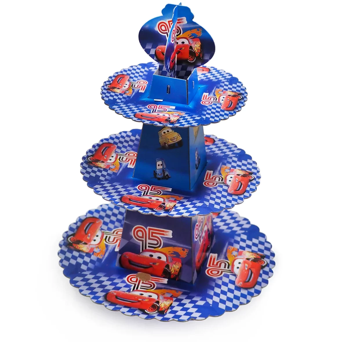 Suport etajat pentru prajituri, Cars model 3