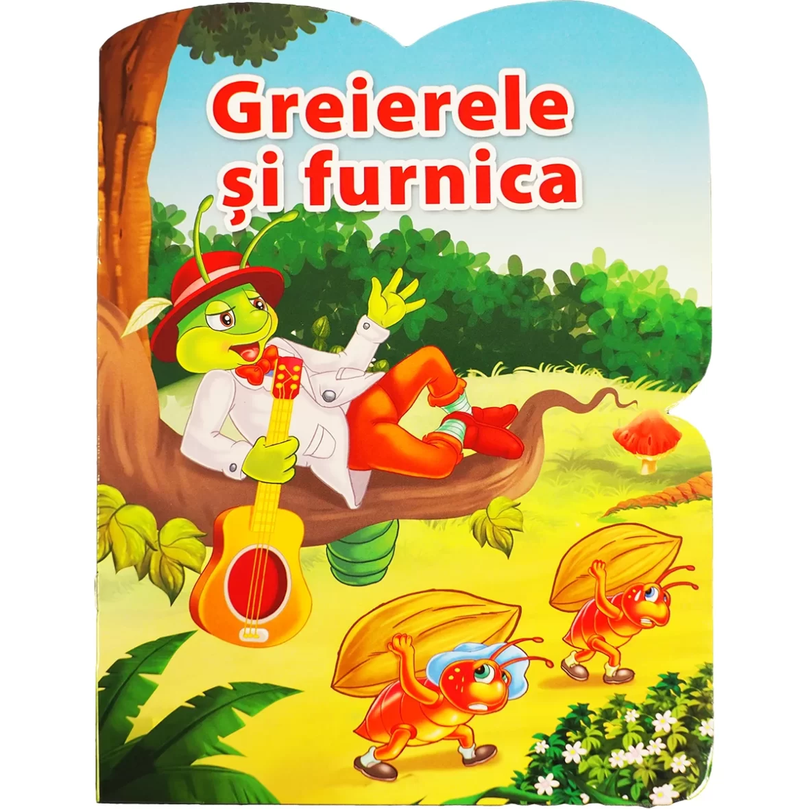Carte povesti Greierele si Furnica