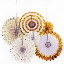 2017-set-6-decoratiuni-evantaie-hartie-alb-auriu