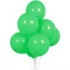 Set 10 baloane latex Verde Deschis, 12 cm