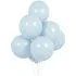 Set 10 baloane latex Bleu Ciel, 12 cm