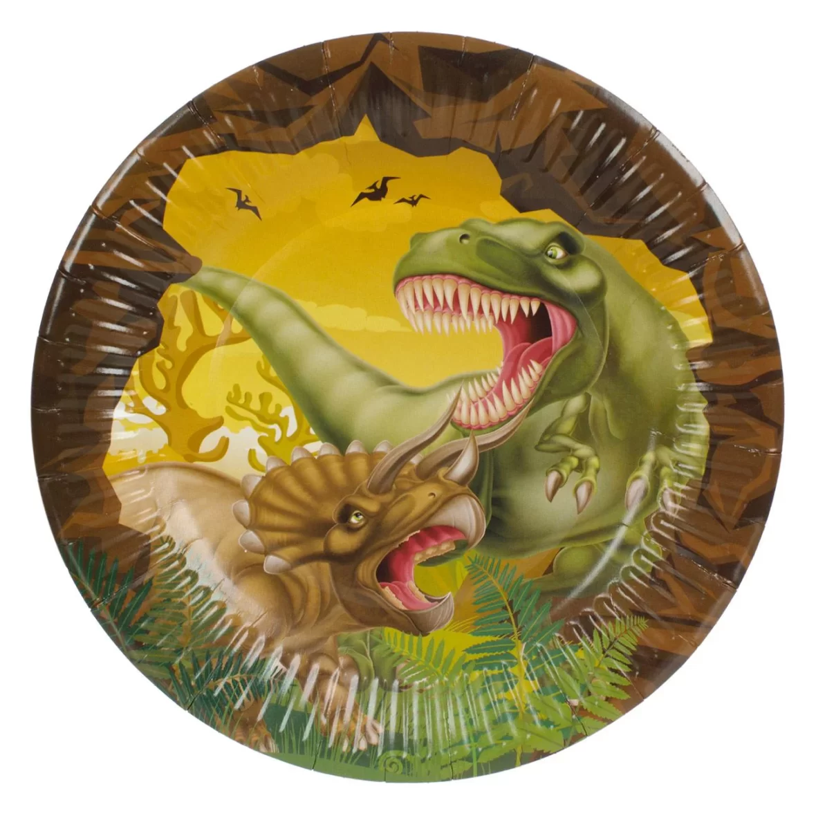 Set 6 farfurii Dino Party