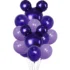 Set aranjament bundle 12 baloane folie si latex cap forma Mickey Mov