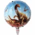 Balon folie Dinozauri, rotund, 45 cm