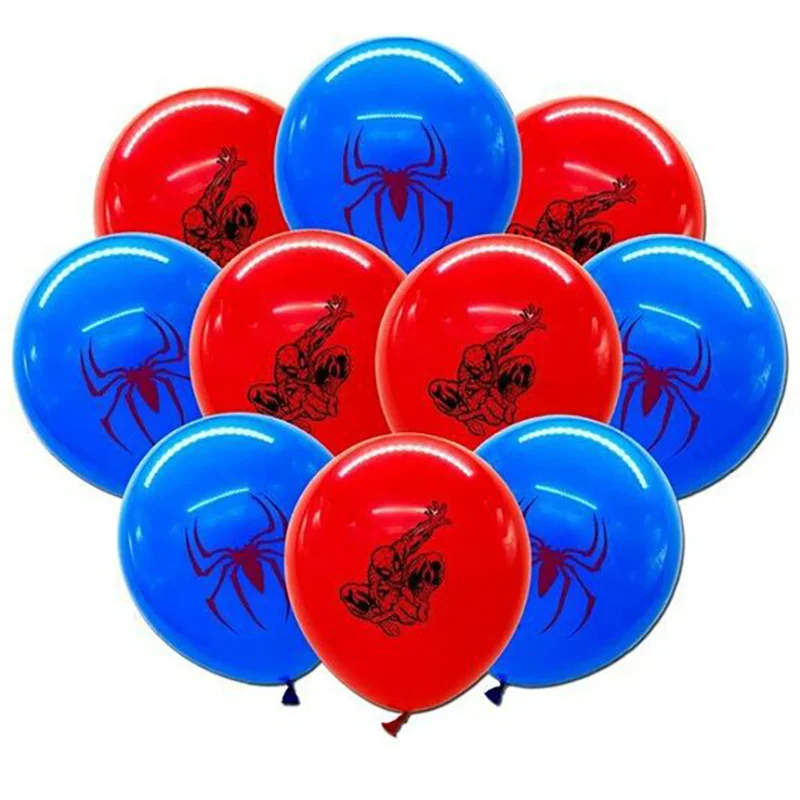 Set 13 baloane latex Spiderman, 30 cm