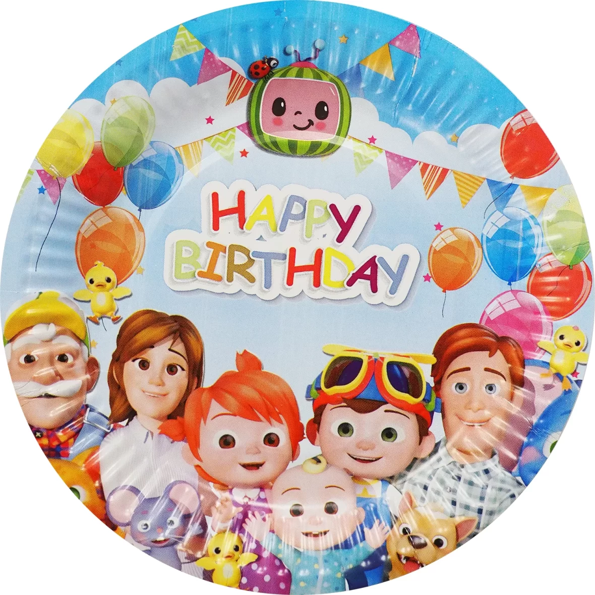 Set 10 farfurii Cocomelon