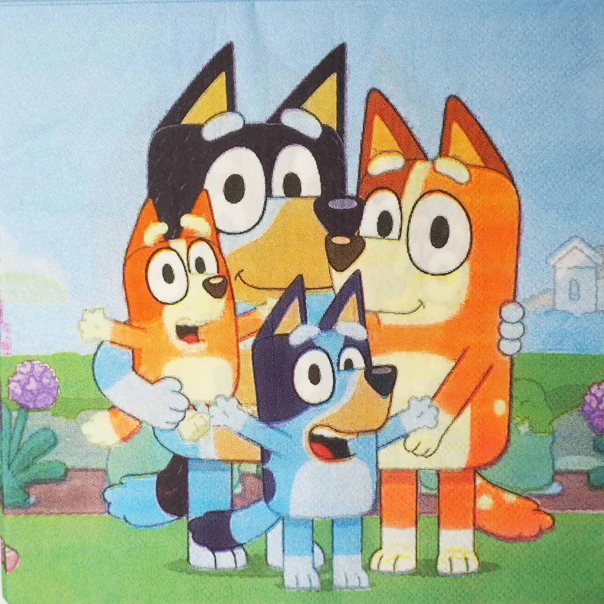 Set 20 servetele cu tematica Bluey