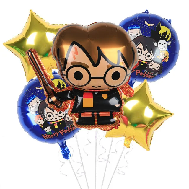 Set aranjament bundle 5 baloane Harry Potter