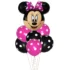 Set aranjament bundle 7 baloane folie si latex Minnie