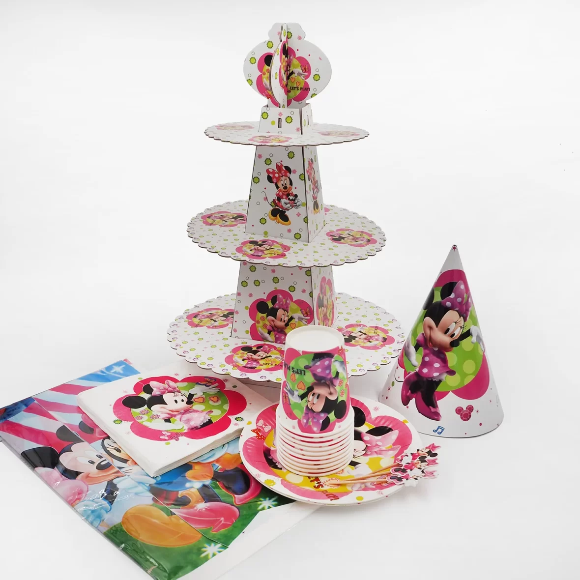 Set Petrecere Minnie, 62 Piese