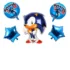 Set aranjament bundle 5 baloane folie Sonic model 2