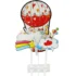 Set decoratiuni tort cu balon zburator, 5 piese