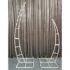 Set 2 Suporturi Metalice pentru Decoratiuni, 2,25 m si 1.7 m