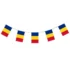 Ghirlanda Romania de 4 metri cu stegulete de 24 x 14 cm
