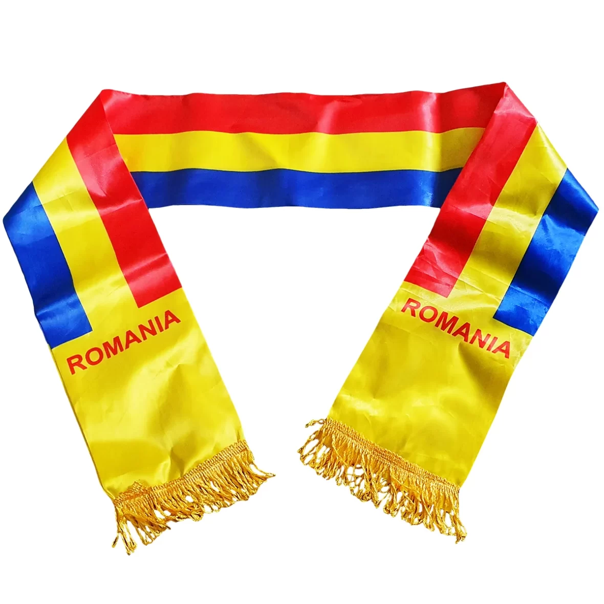 Esarfa Romania, material textil, 130 x 14 cm