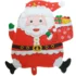 Balon folie figurina Mos Craciun, 66 cm
