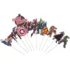 Set 9 Decoratiuni Tort cu Supereroi
