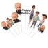Set 8 Decoratiuni Tort  cu Baby Boss